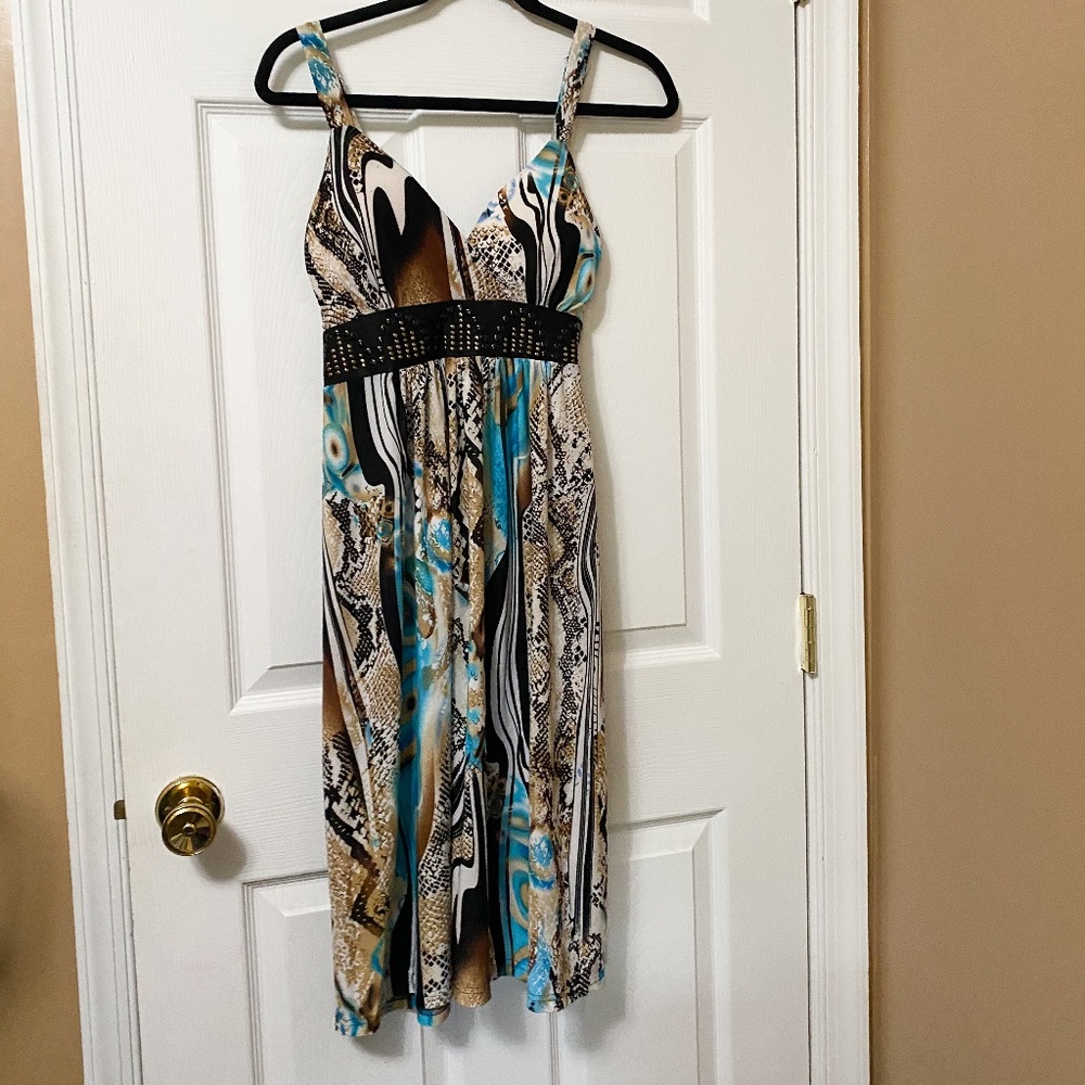 NWT Multi Animal Print Dress